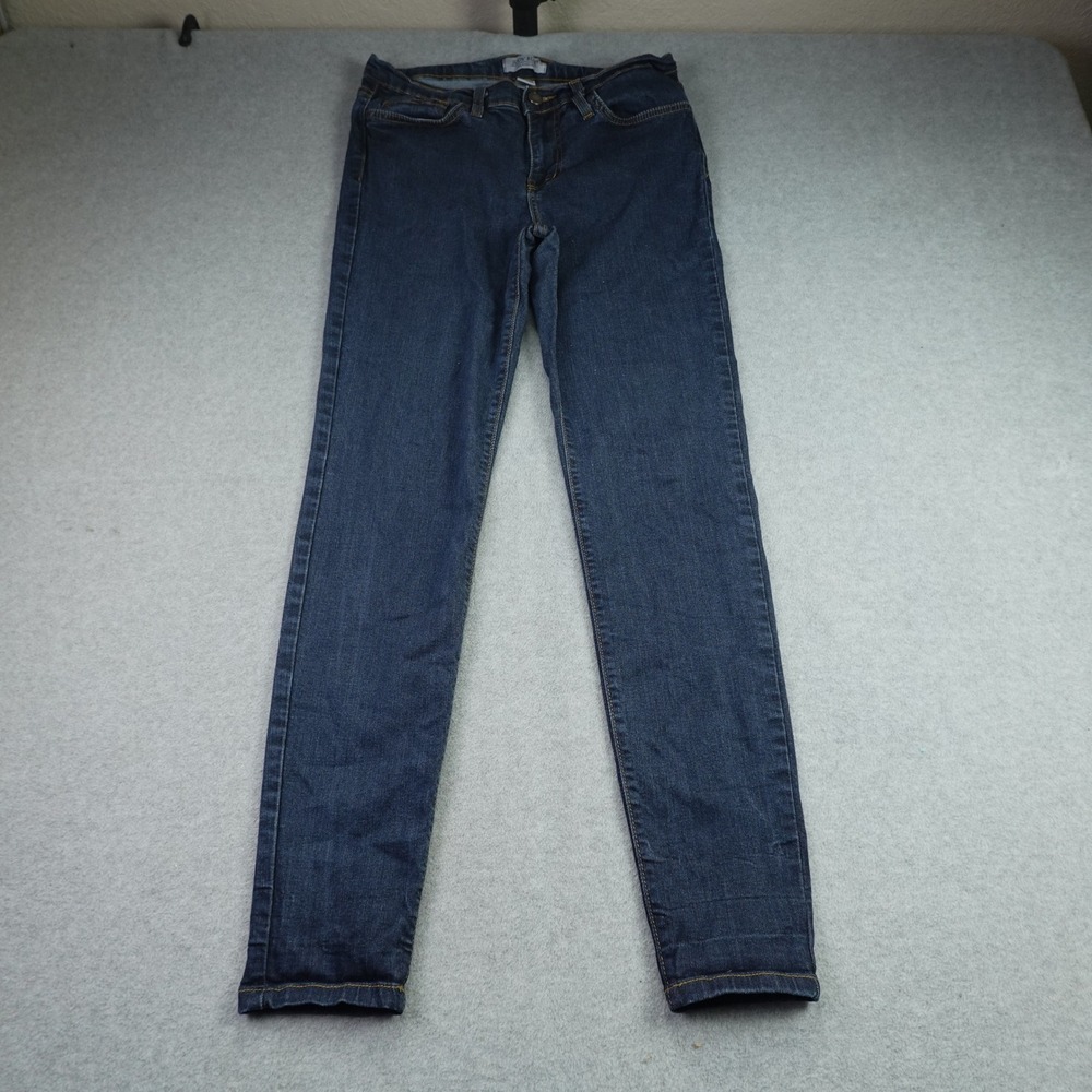 Judy Blue Jeans Womens 11/30 Dark‎ Blue Skinny Denim Stretch Casual Made in USA